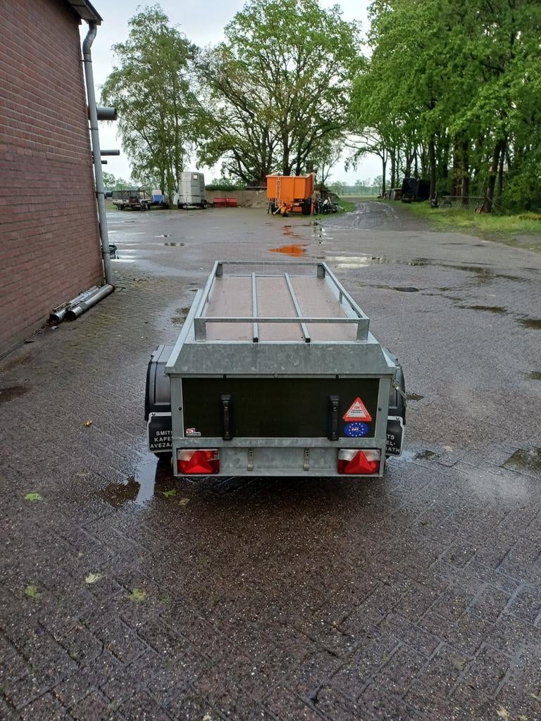 Bagagewagen powertrailer 150x100x0.50 cm, Auto diversen, Aanhangers en Bagagewagens, Ophalen, Zo goed als nieuw