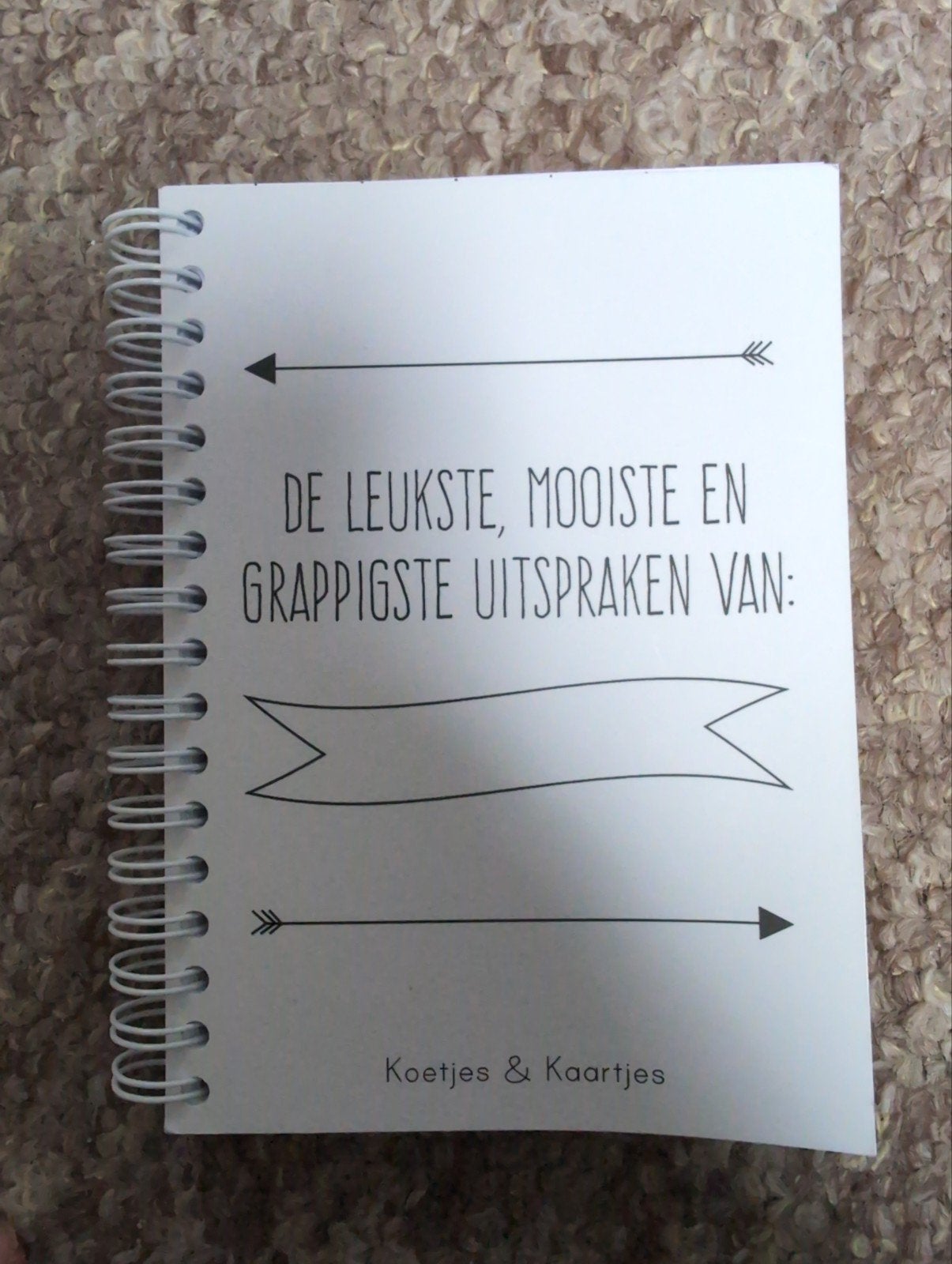 invulboekje leuke uitspraken, Ophalen of Verzenden