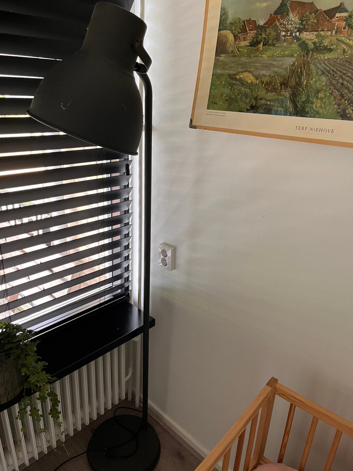 Ikea vloerlamp grijs, Huis en Inrichting, Lampen | Vloerlampen, Ophalen, 150 tot 200 cm
