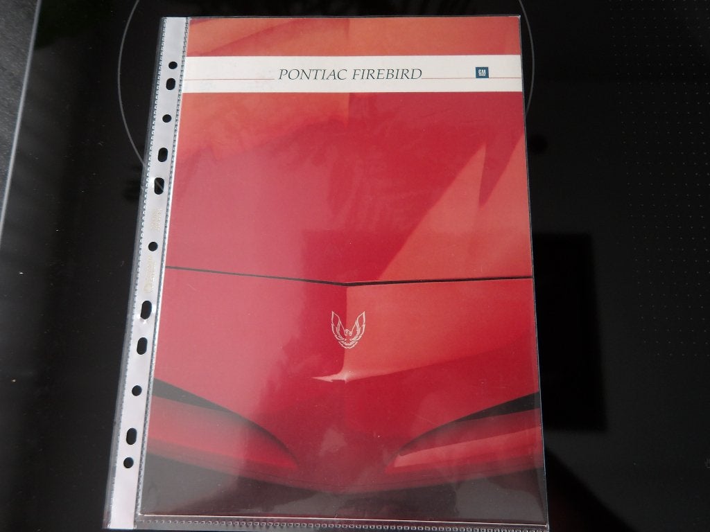Pontiac Firebird Brochure/Catalogus, Ophalen of Verzenden, Zo goed als nieuw, Overige merken