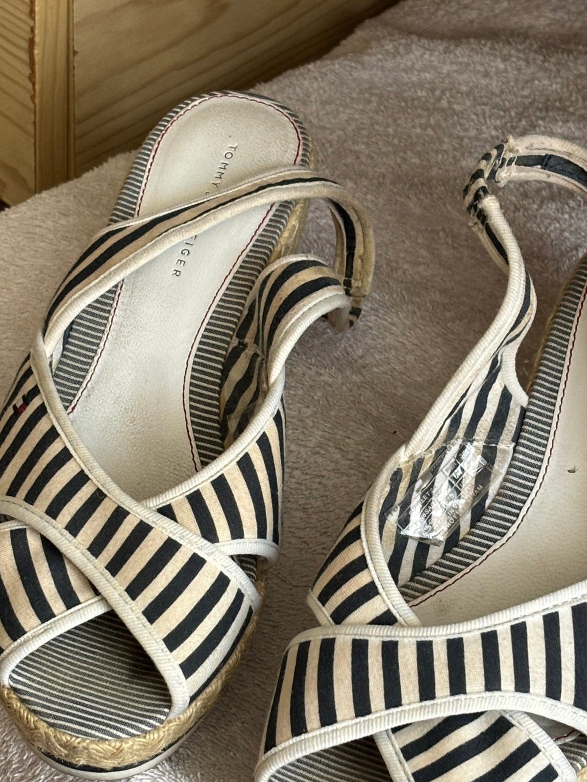 Tommy Hilfiger zomerschoenen maat 38, Kleding | Dames, Ophalen of Verzenden, Zo goed als nieuw, Sneakers of Gympen