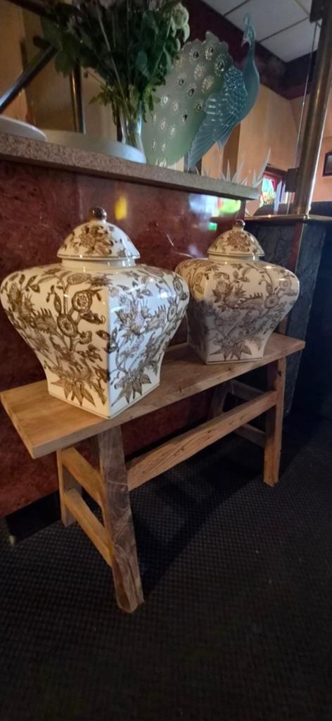 Vazen / potten Chinese stijl, Ophalen of Verzenden
