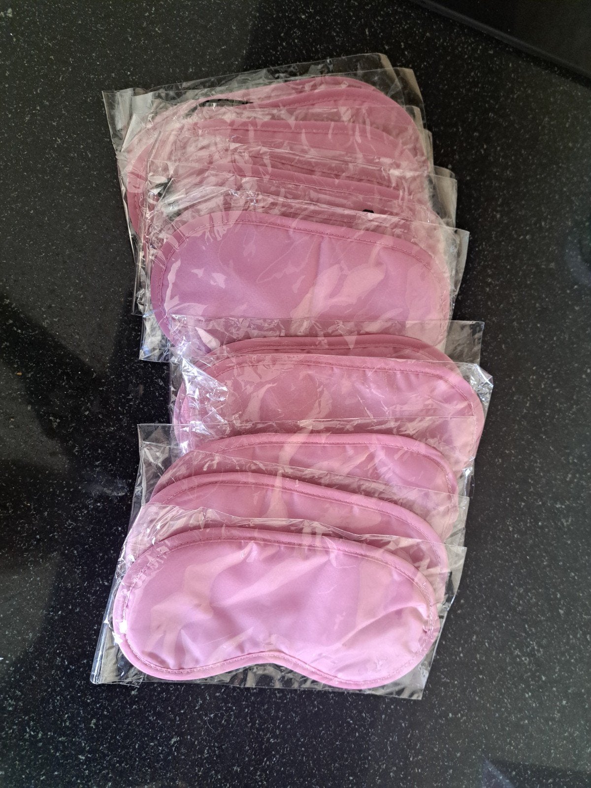 Roze blinddoek 13 stuks babyshower, Ophalen of Verzenden