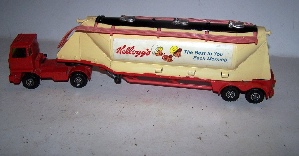 Matchbox SuperKings K3 Grain Transporter Kellogg’s 1979.Izgs, Ophalen of Verzenden, Zo goed als nieuw, Bus of Vrachtwagen, Matchbox
