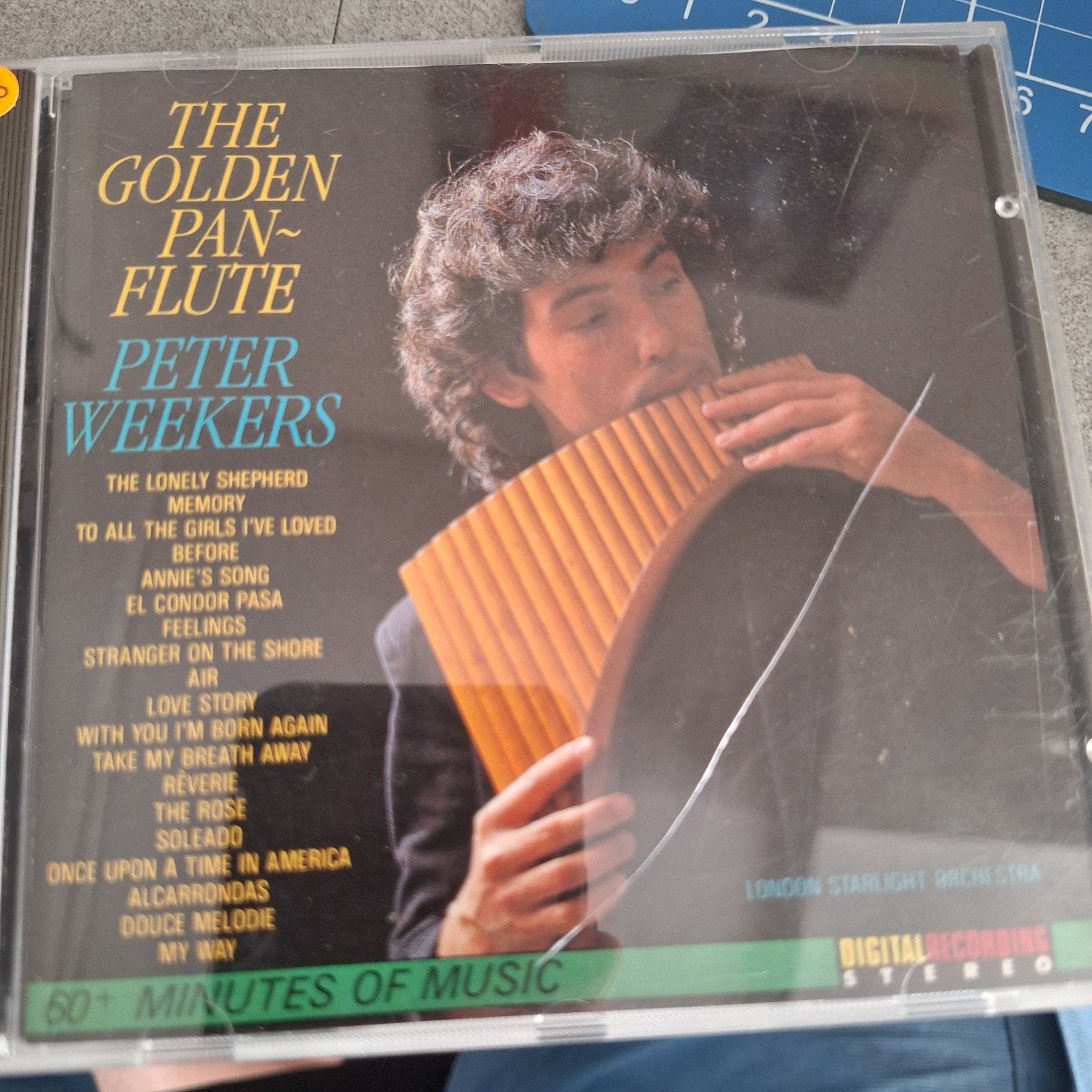 Peter Weekers - The Golden Pan-Flute CD (London Starlight), Ophalen of Verzenden, Gebruikt, Album, Inclusief doosje