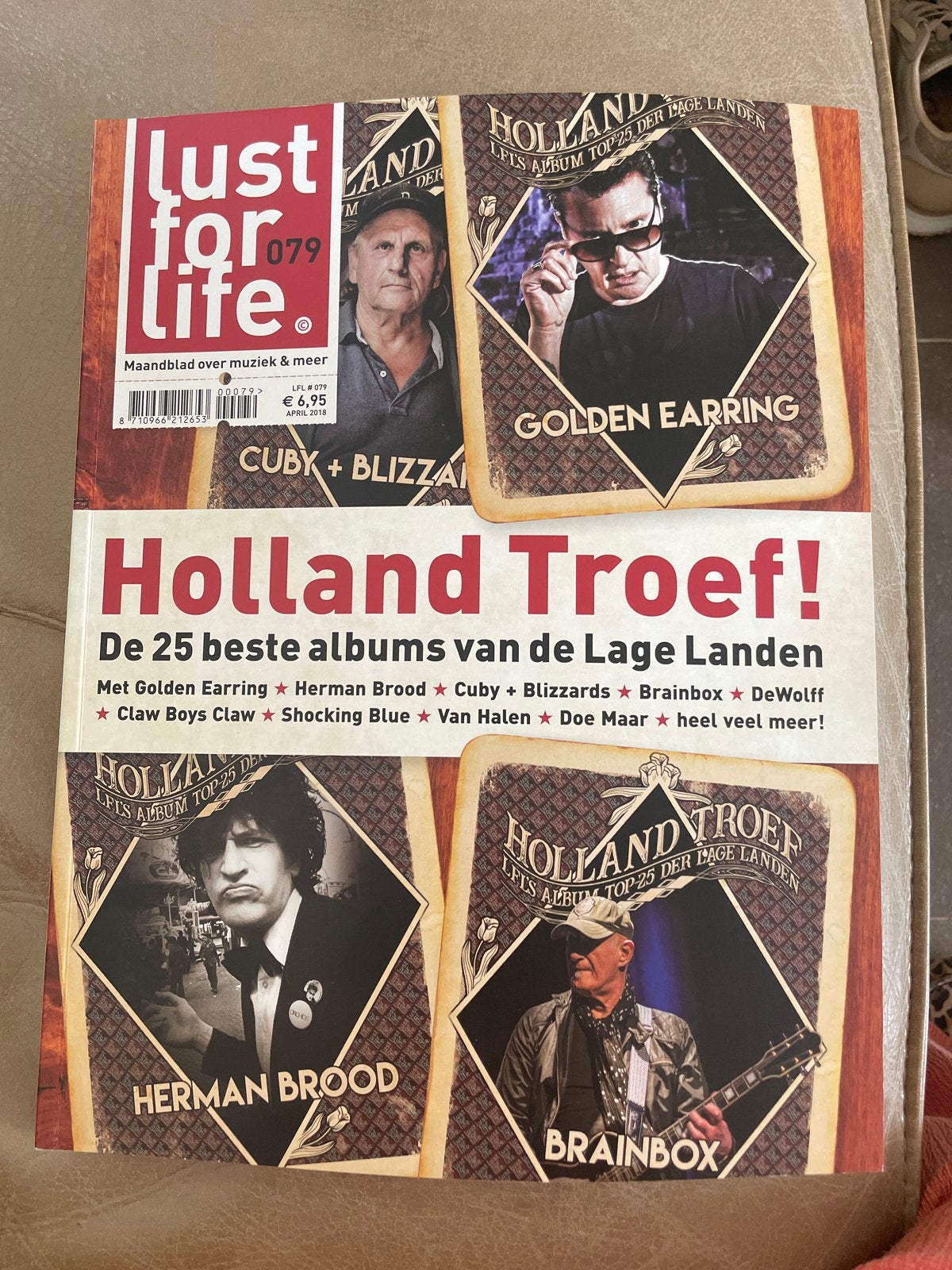 Lust for Life 079 - Holland Troef! (April 2018), Boeken, Ophalen of Verzenden, Nieuw, Muziek, Film of Tv