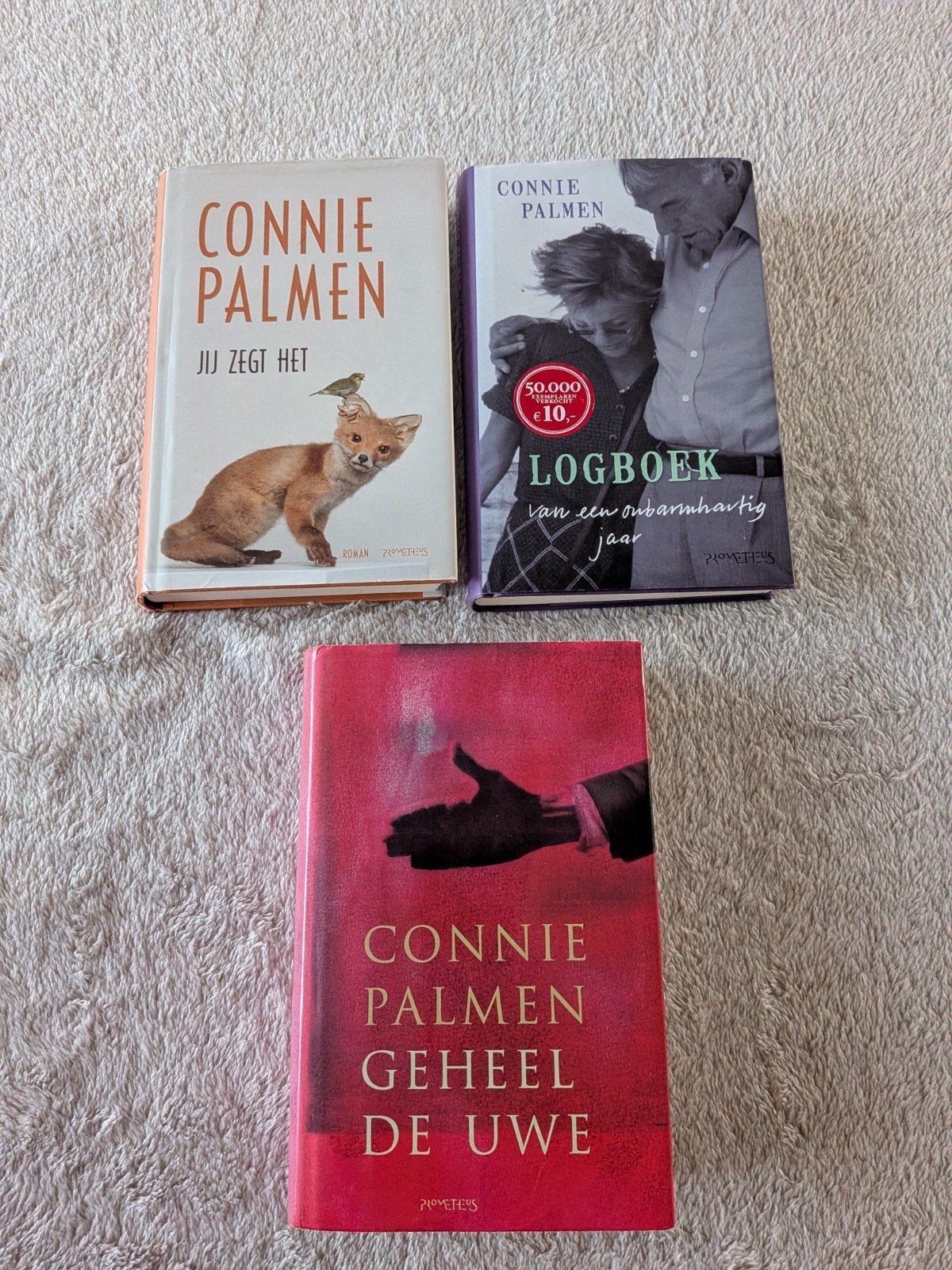Connie Palmen - Jij zegt het / Geheel de uwe / Logboek, Ophalen of Verzenden, Gelezen