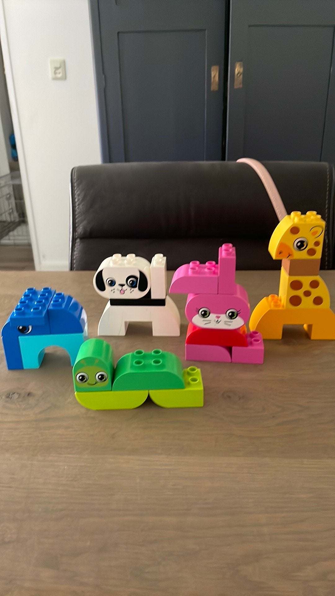 Duplo  Super leuk 5 verschillende Dieren Set 10573, Kinderen en Baby's, Speelgoed | Vtech, Ophalen of Verzenden, Zo goed als nieuw