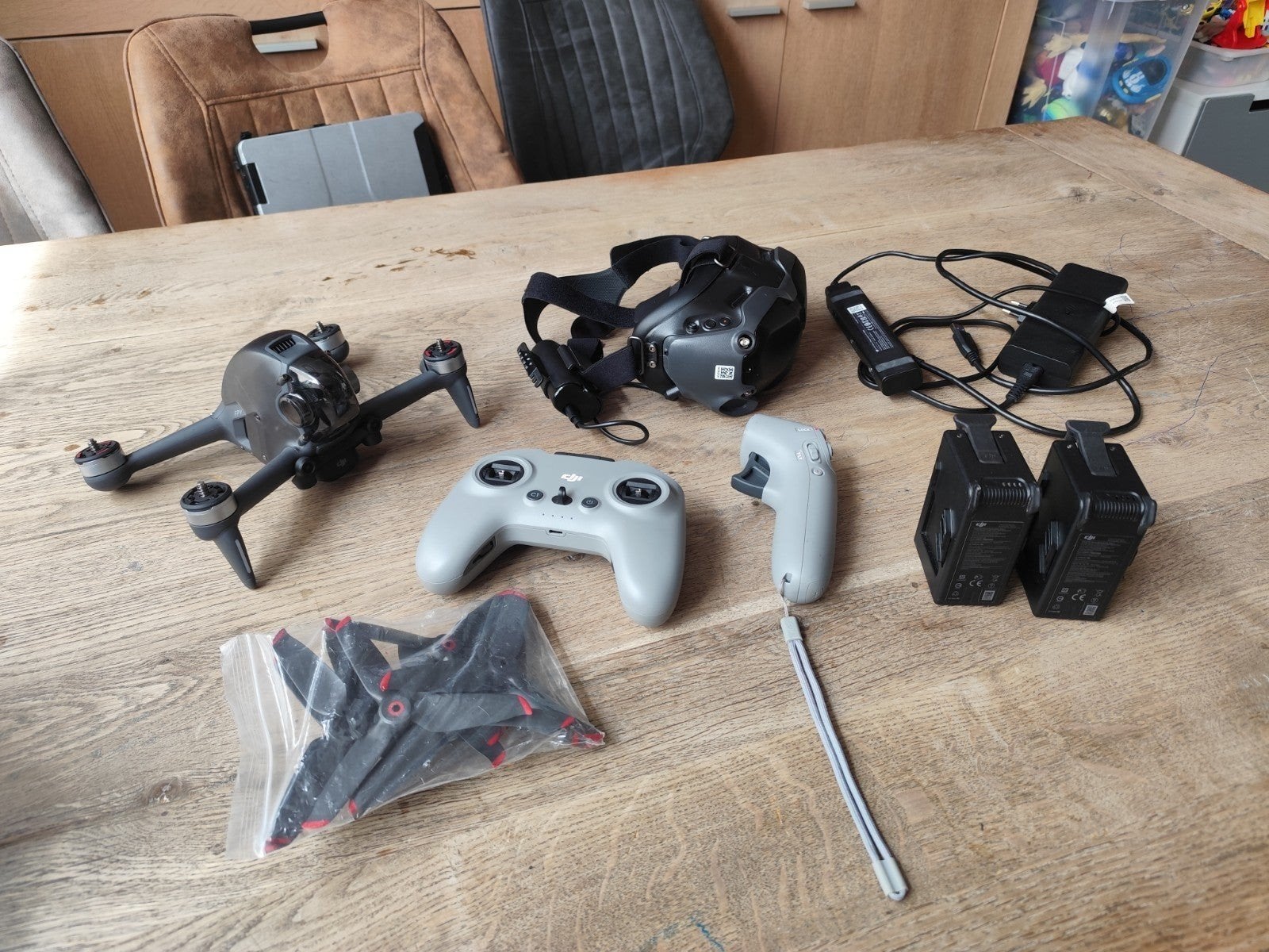 DJI FPV Combo, Hobby en Vrije tijd, Modelbouw | Radiografisch | Helikopters en Quadcopters, Ophalen, Zo goed als nieuw