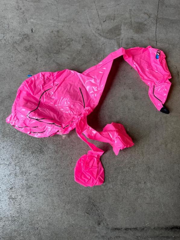 Opblaasfiguur flamingo, Ophalen of Verzenden, Nieuw