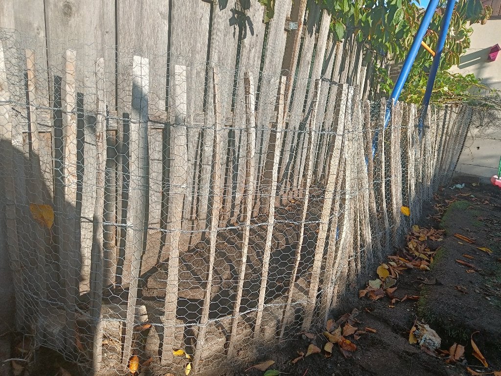 Schapenhek met gaas 4,5 meter, Ophalen, Hout, Tuinhek