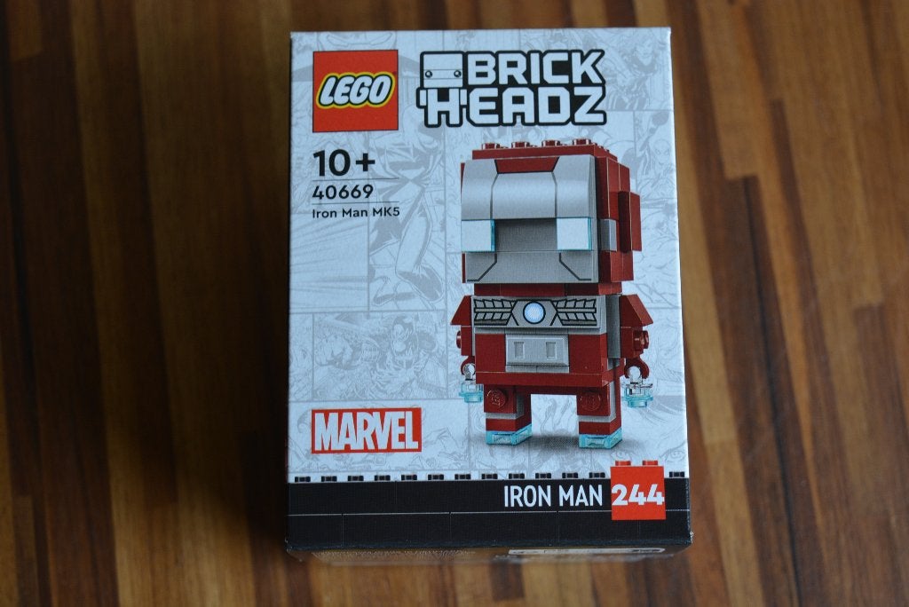 Lego Brickheadz 40669 I Iron Man MK5 figuur Gloednieuw!, BrickHeadz, Lego, Nieuw, Ophalen of Verzenden