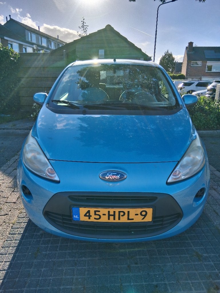Ford Ka 1.2 51KW 2009 Blauw, Voorwielaandrijving, Stof, 1242 cc, 4 cilinders