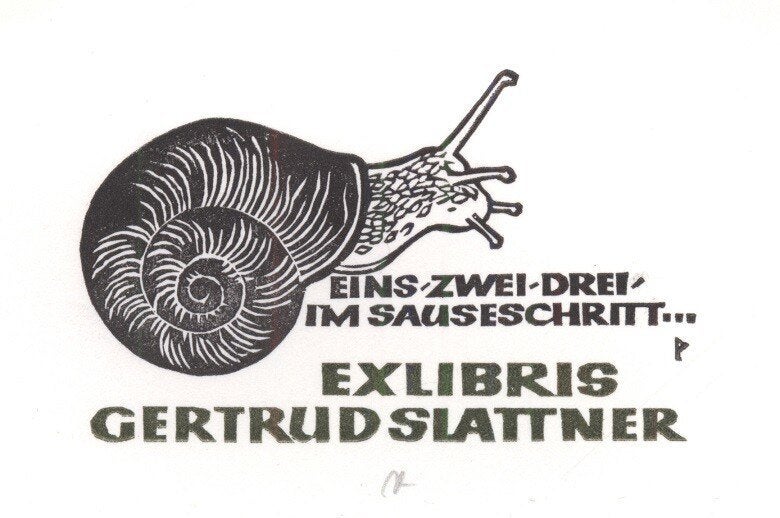 1220 Ex Libris Oostenrijk : Dr. Ottmar Premstaller, 1984, Verzenden, Ex libris