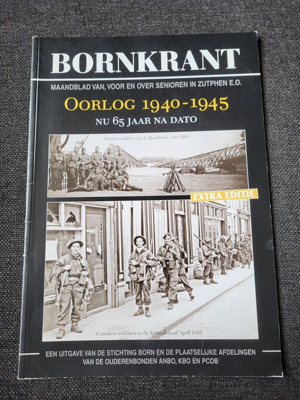 Bornkrant Oorlog 1940-1945 ooggetuigen Zutphen, Boeken, Ophalen of Verzenden, Tweede Wereldoorlog, Zo goed als nieuw, Algemeen
