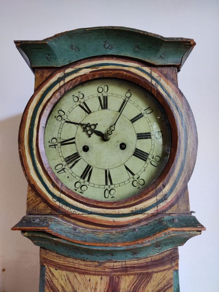 Gustaviaanse staande klok (1782)., Ophalen