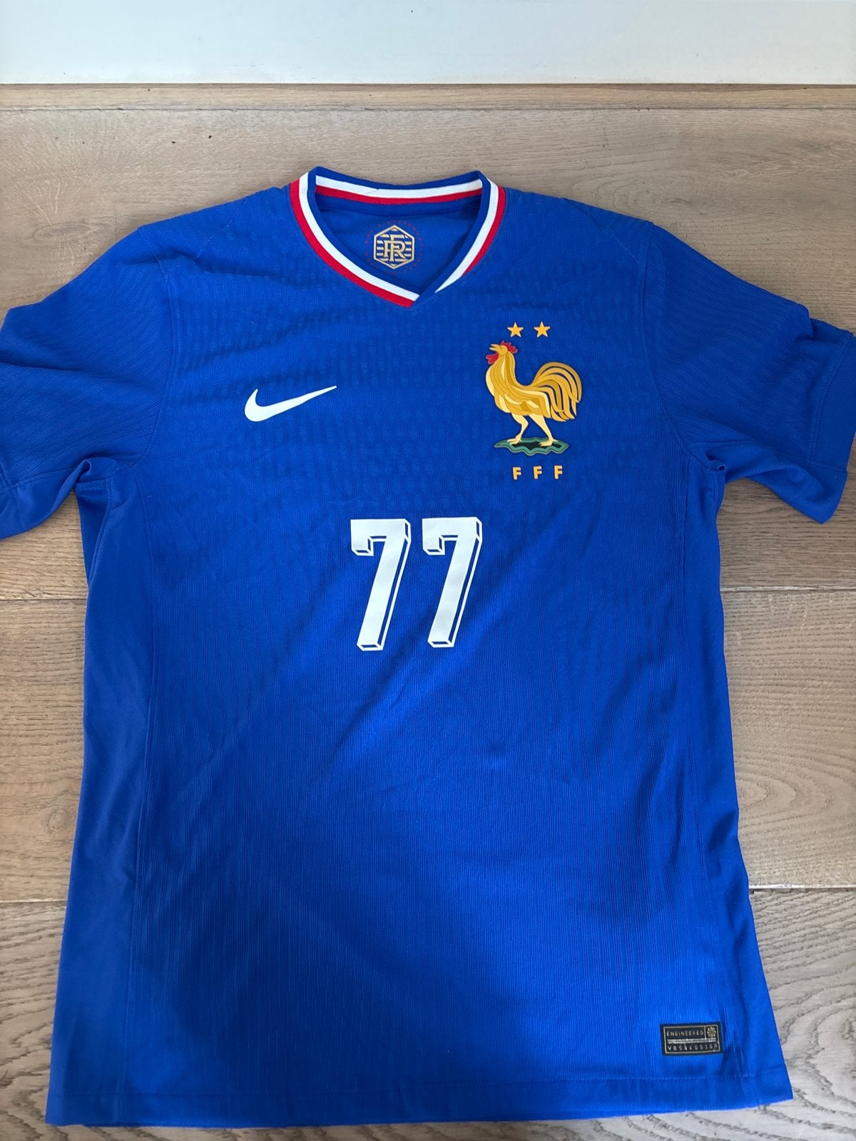Frankrijk thuisshirt 2022/2023 maat M, Maat M, Ophalen of Verzenden, Zo goed als nieuw, Shirt