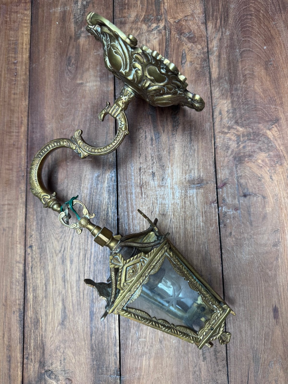 Antieke Wandlamp, Antiek en Kunst, Ophalen of Verzenden