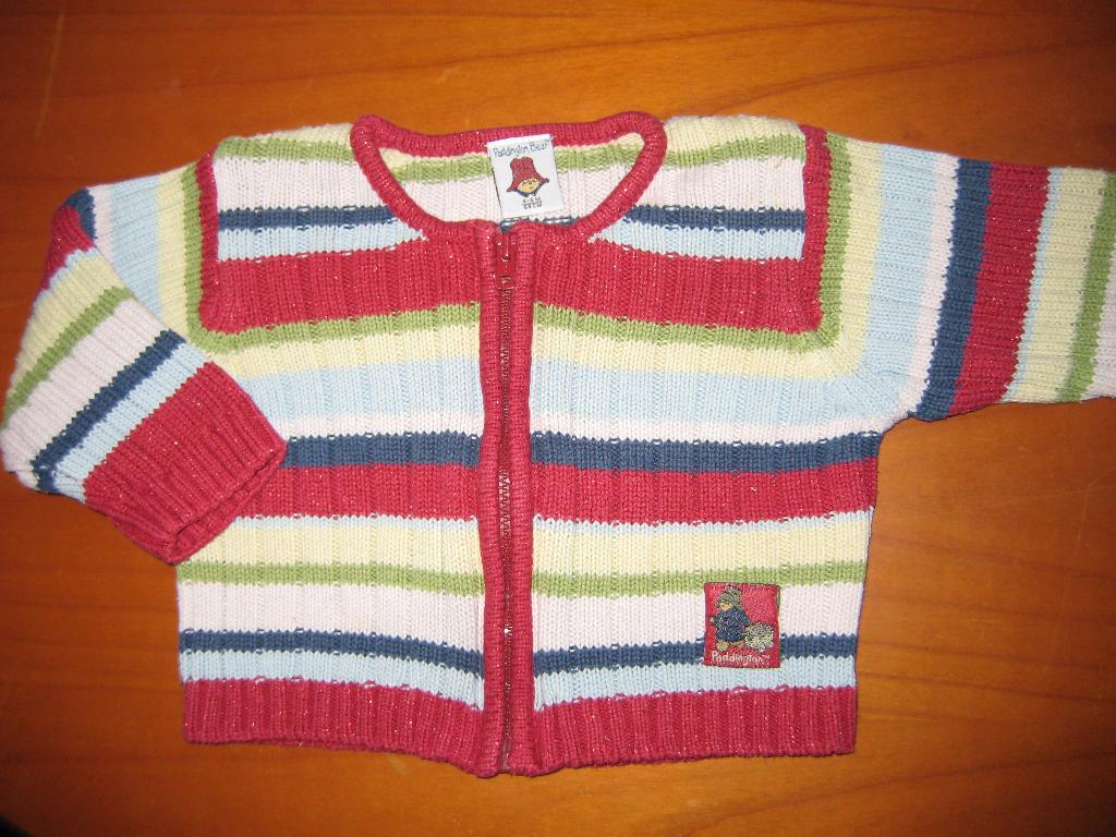 Gestreepd vestje, 68, Paddington Bear (243), Ophalen of Verzenden, Zo goed als nieuw, Jongetje of Meisje, Truitje of Vestje