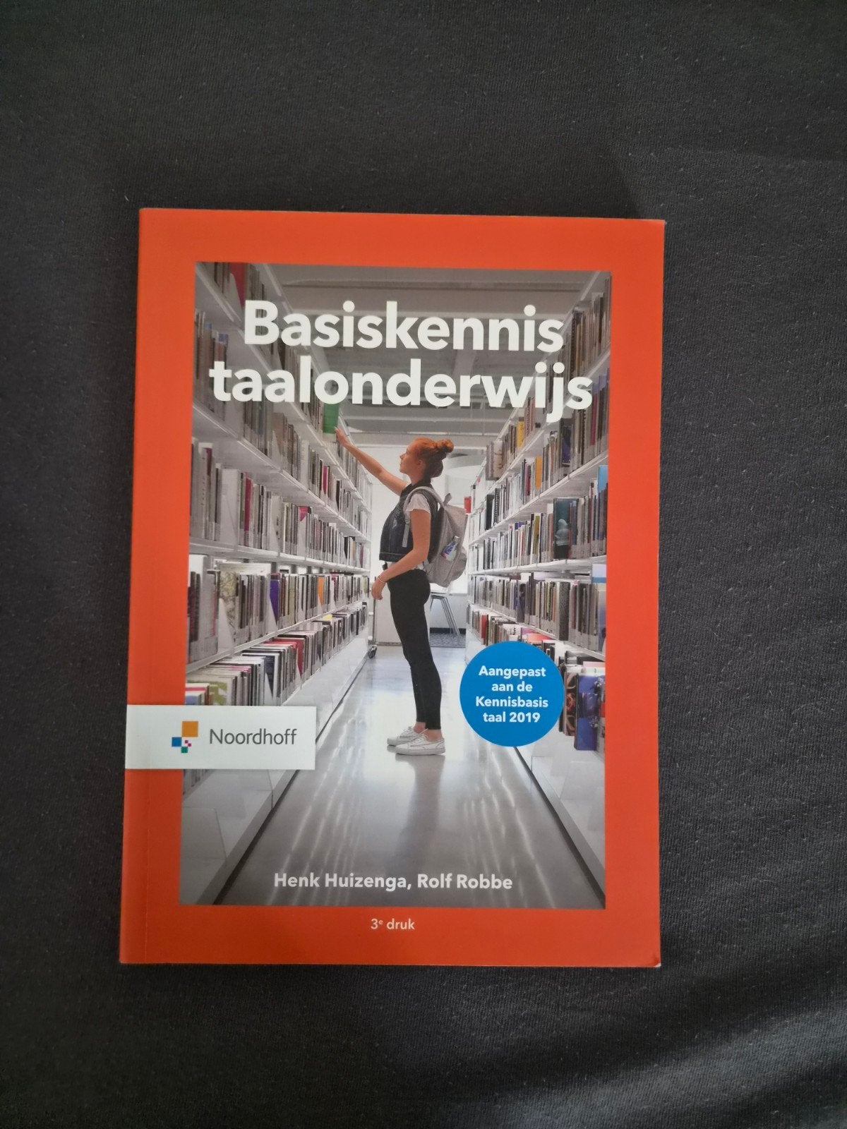 Basiskennis taalonderwijs - Henk Huizenga, Rolf Robbe, Zo goed als nieuw, Henk Huizenga, Rolf Robbe, Alpha, HBO