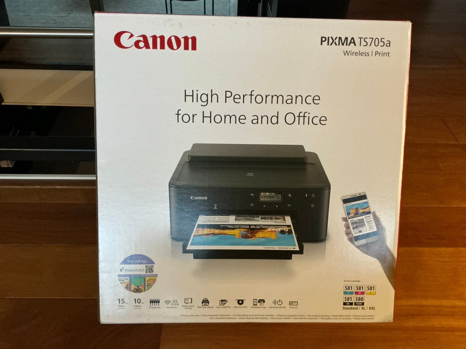 Canon Pixma TS705a Inkjetprinter (nieuw in doos), Computers en Software, All-in-one, Ophalen of Verzenden, Canon Pixma, Draadloos