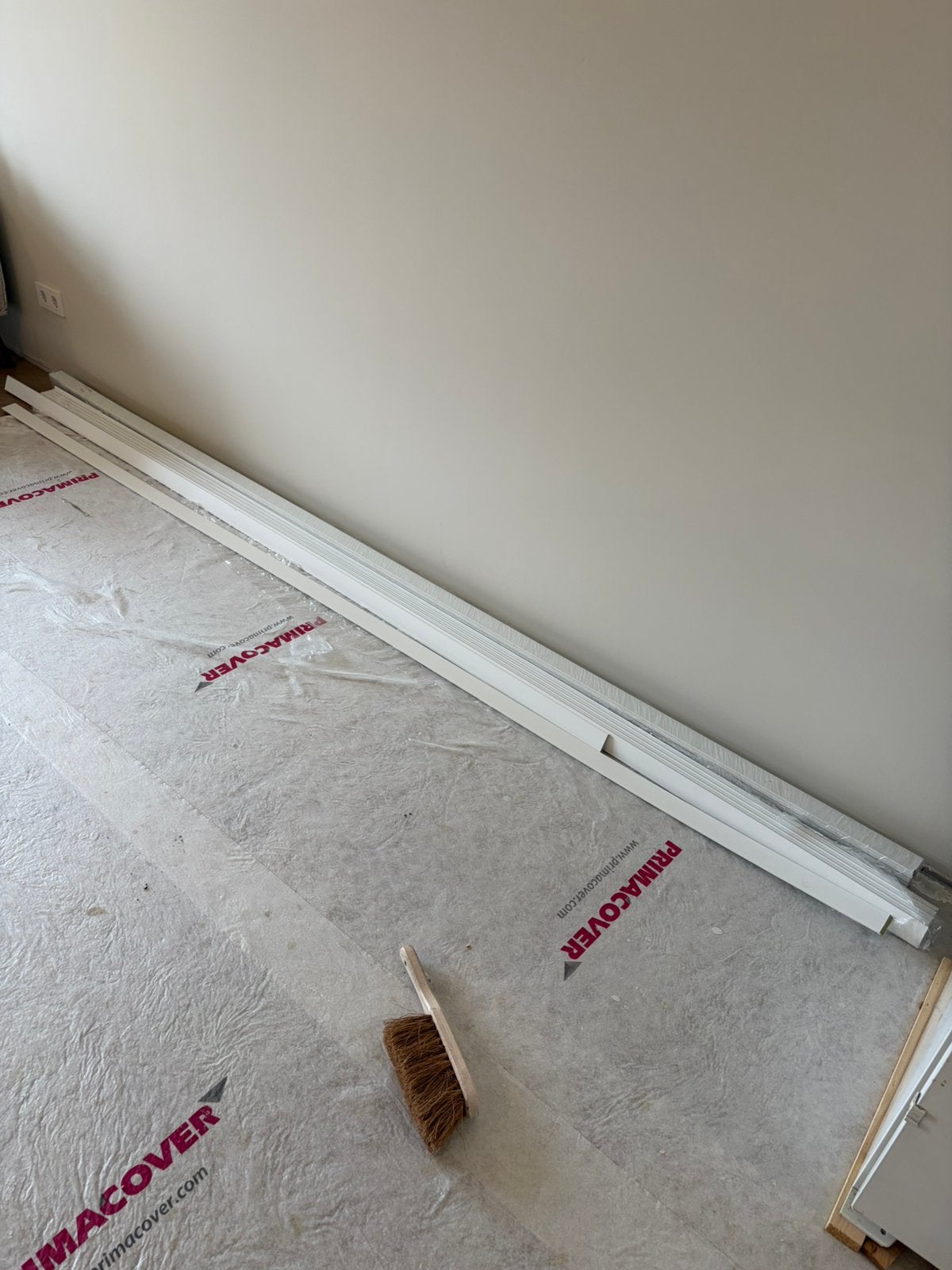 MDF Gladde Plint 3050mm (6 x 50 mm), Ophalen, Zo goed als nieuw
