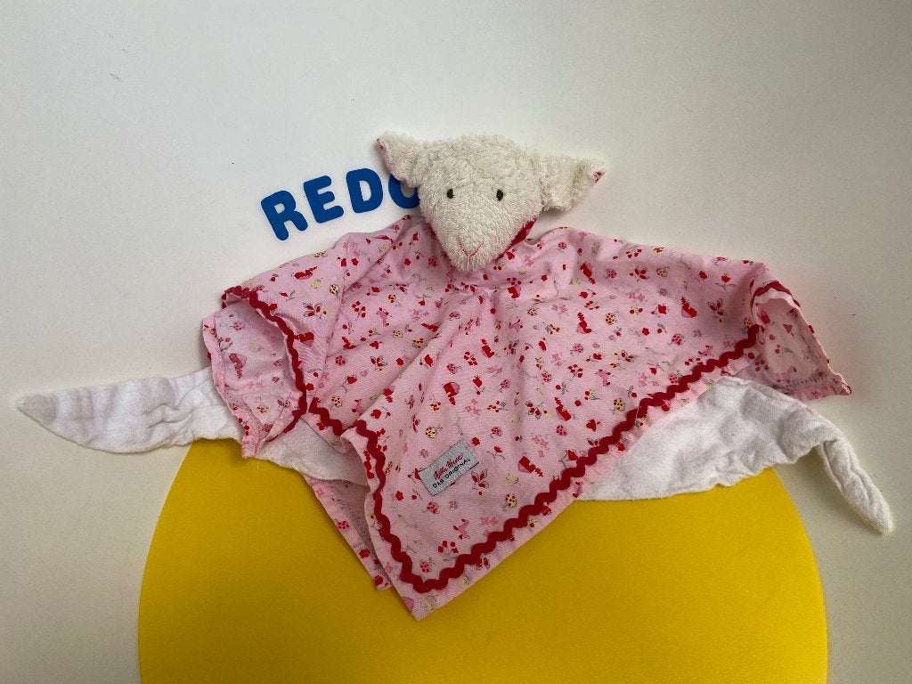 K3528 Kathe Kruse doek doekje schaap roze, Ophalen of Verzenden, Zo goed als nieuw, Overige typen