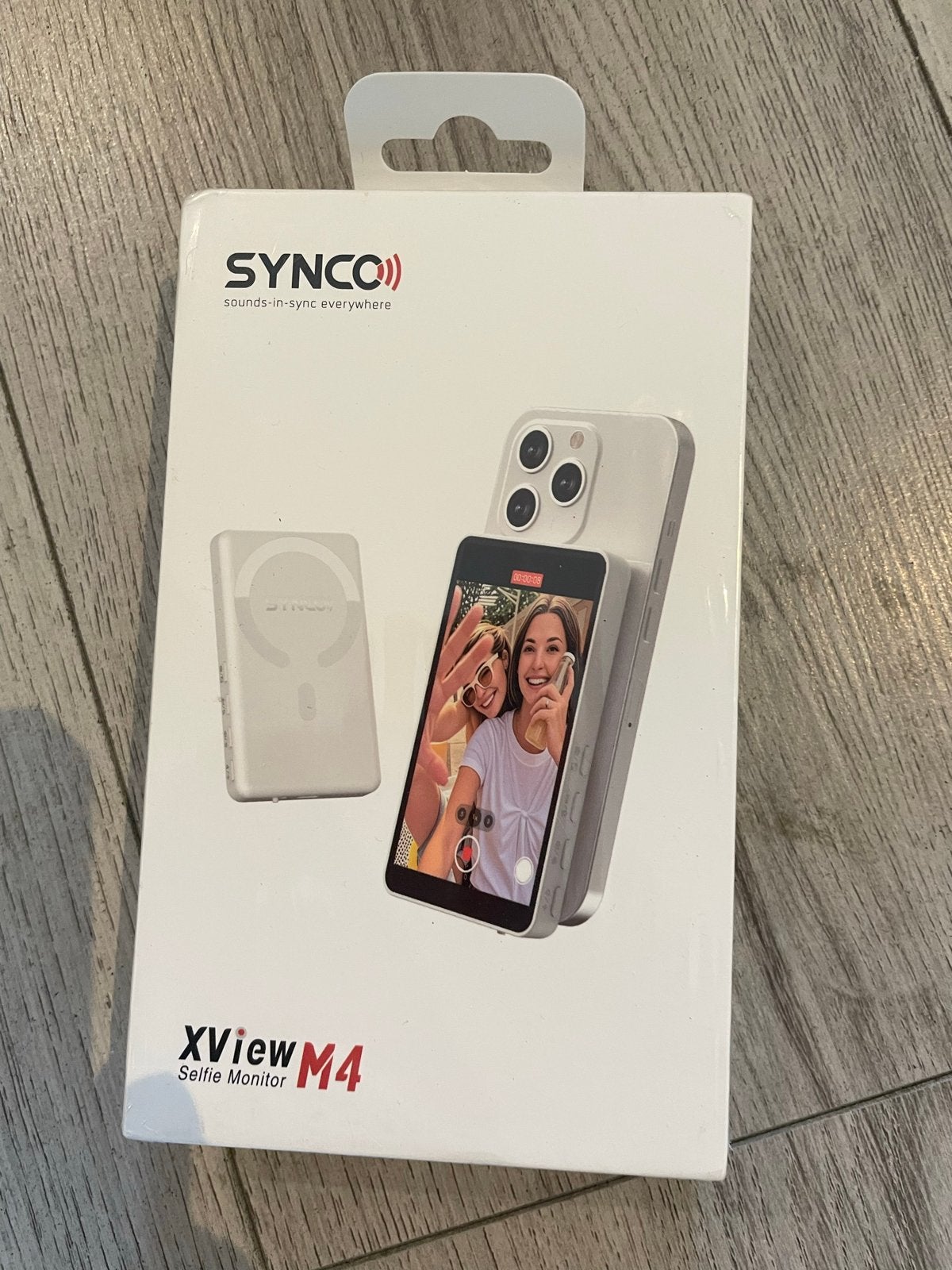 SYNCO XView M4 Selfie Monitor Zwart - Nieuw in doos, Ophalen, Nieuw