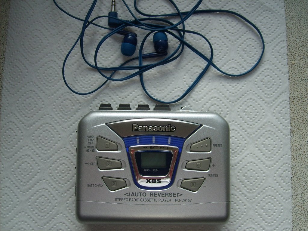 Walkman Panasonic RQ-CR15V, Audio, Tv en Foto, Ophalen of Verzenden, Walkman