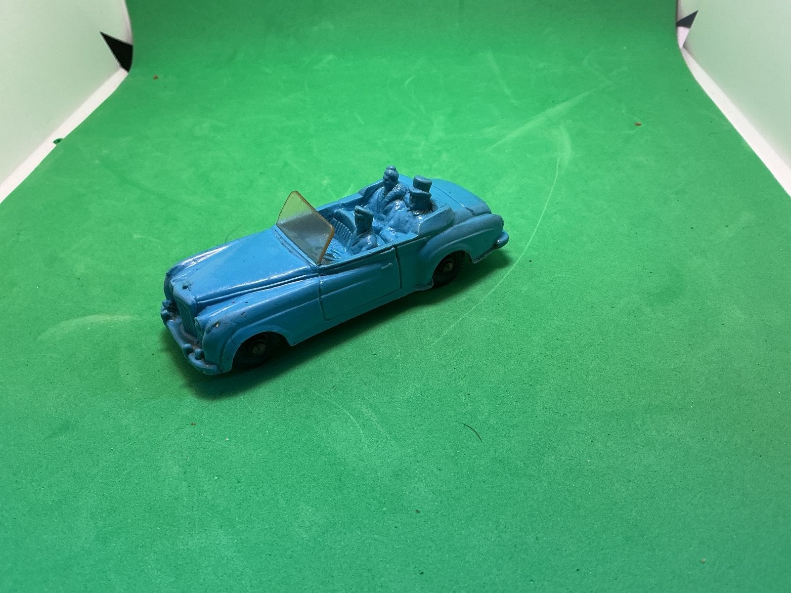 Vintage  Tomte Laerdal Bentley S2 Cabriolet - Blauw, Overige merken, Gebruikt, Auto, 1:32 tot 1:50
