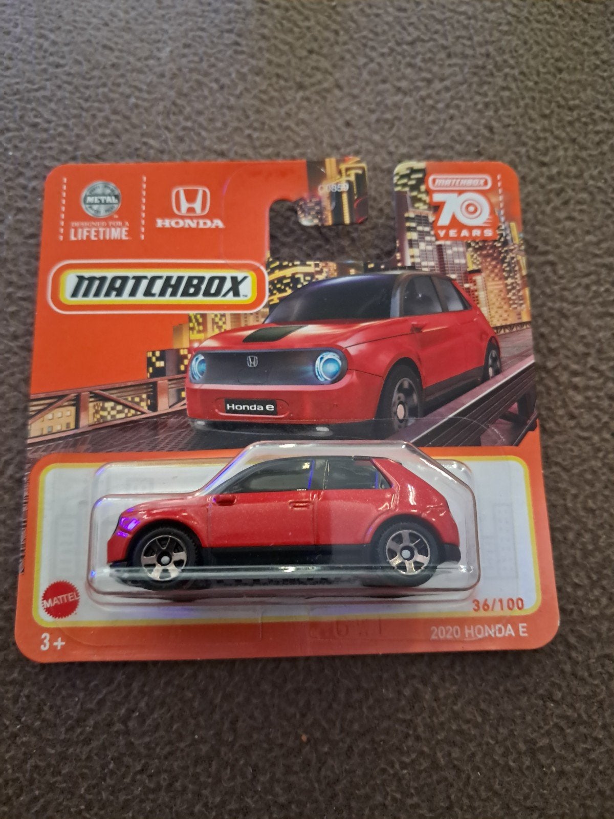 Matchbox 2020 Honda E rood nieuw in verpakking, Ophalen of Verzenden, Nieuw, Auto