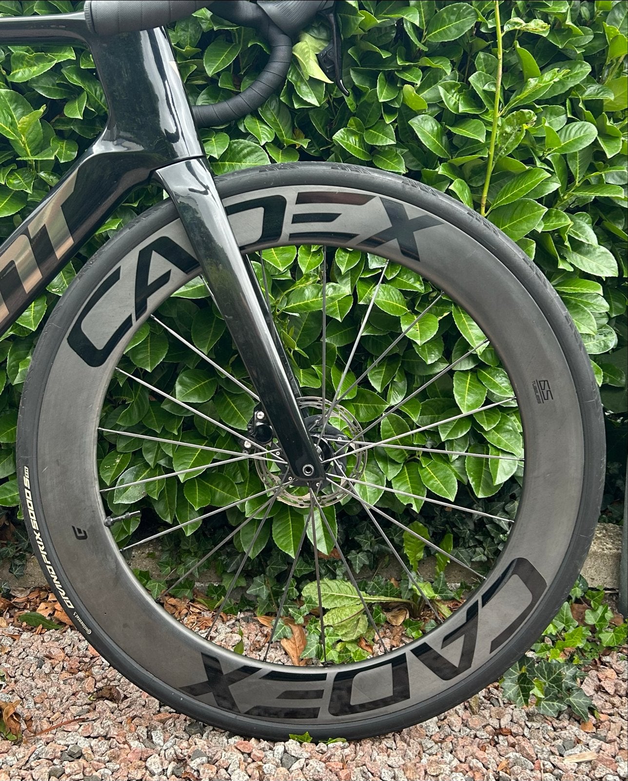 Cadex Tubeless Aero Wielset 65mm met GP5000 S TR & XDR, Wiel, Ophalen of Verzenden, Zo goed als nieuw, Racefiets