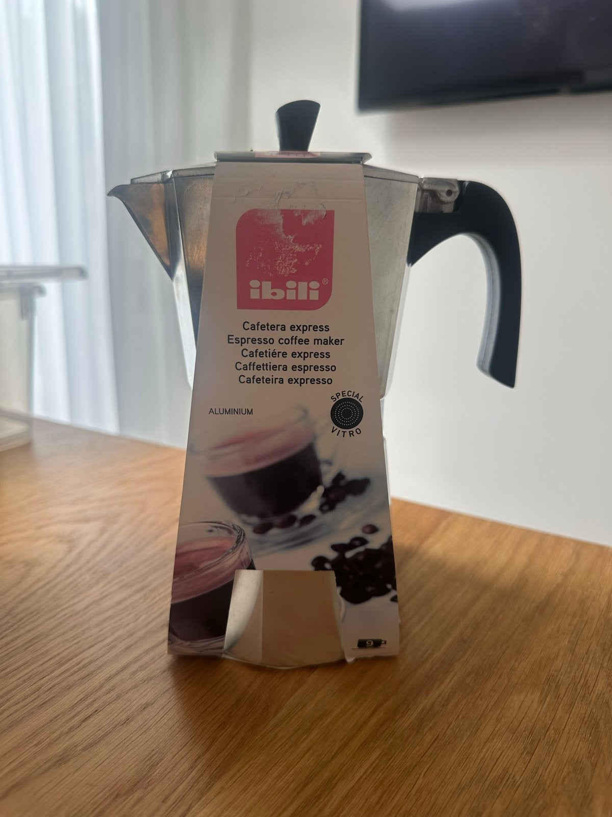 Ibili Bahia Espressomaker (Moka Pot) - Nieuw, Espresso apparaat, Nieuw, Gemalen koffie, Ophalen of Verzenden