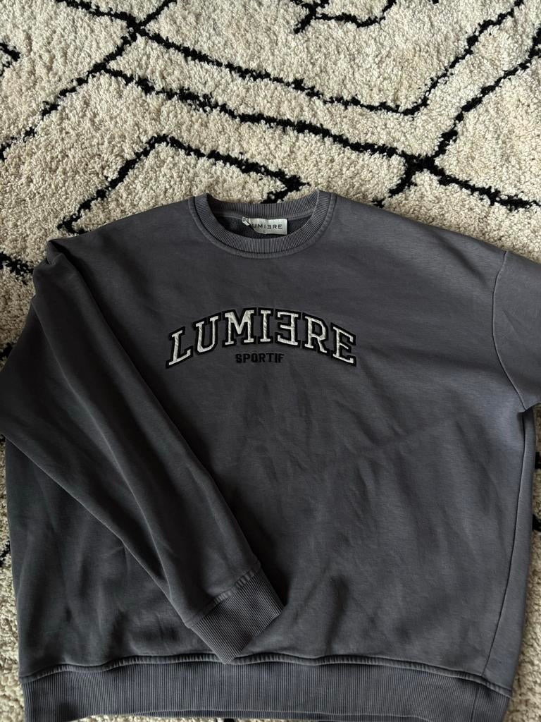 Lumiere grijs joggingpak, Verzenden, Gedragen, Maat 42/44 (L), Grijs