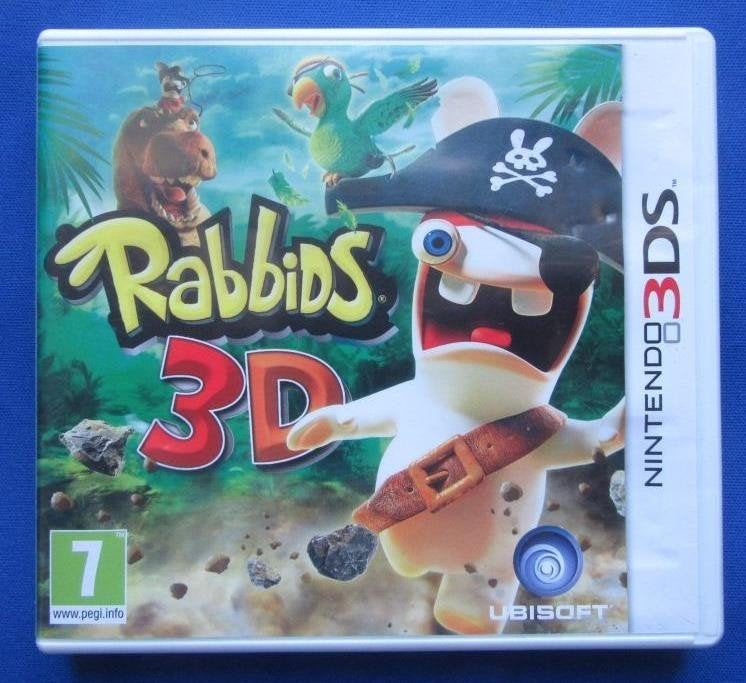 Rabbids 3D, Spelcomputers en Games, Gebruikt, Overige genres, 1 speler, Ophalen of Verzenden