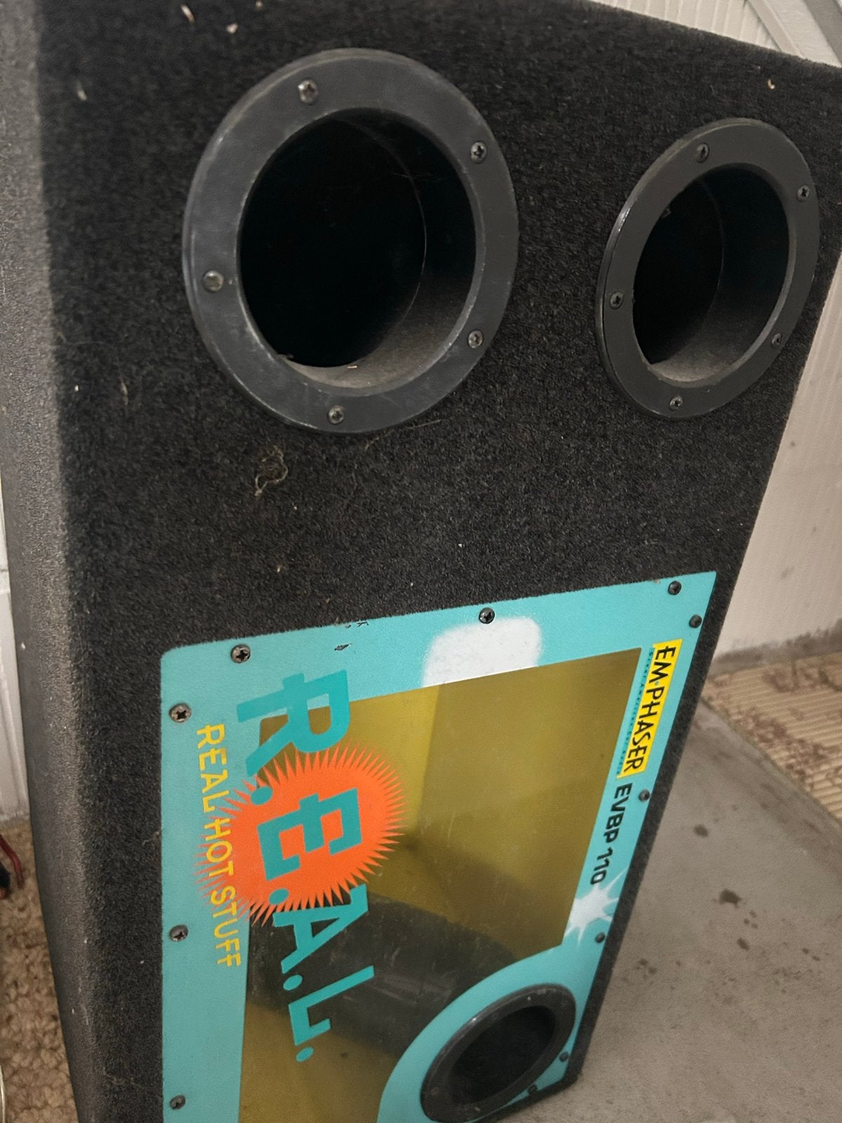 Emphaser EVBP 110 Subwoofer met Lightning Audio Versterker, Auto diversen, Ophalen, Gebruikt