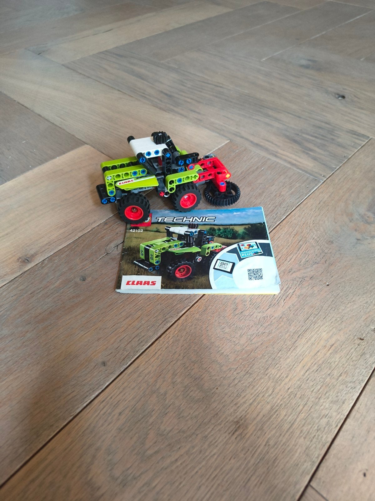 LEGO Technic Claas Xerion 42102, Ophalen of Verzenden, Gebruikt, Overige merken