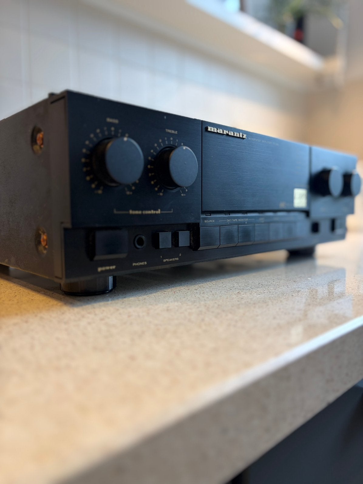 Marantz PM-55 geïntegreerde versterker – Made in Japan, Ophalen, Zo goed als nieuw, Audio
