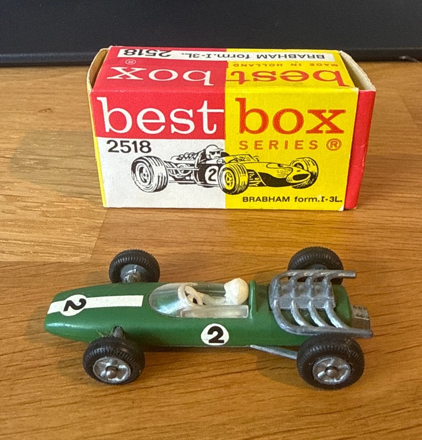 Best Box 2518 Brabham Formule 1-3L in originele box, Verzenden, Zo goed als nieuw, Auto