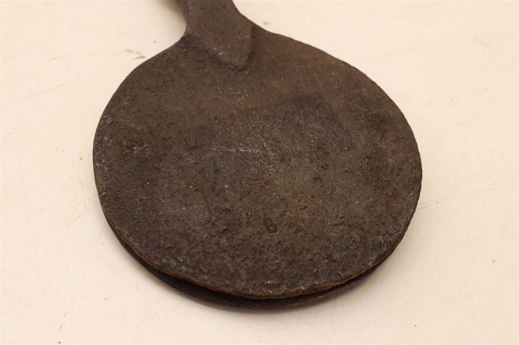 Gietijzeren wafelijzer 48331, Ophalen of Verzenden, Gebruikt