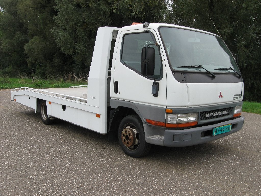 Mitsubishi Canter - FB35 3.0 City Cab 125 PK  Oprijwagen, Auto's, 4 cilinders, Origineel Nederlands, Bedrijf, 750 kg