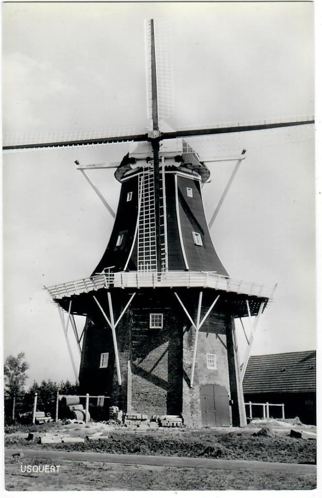 Usquert, Verzenden, 1940 tot 1960, Ongelopen, Groningen