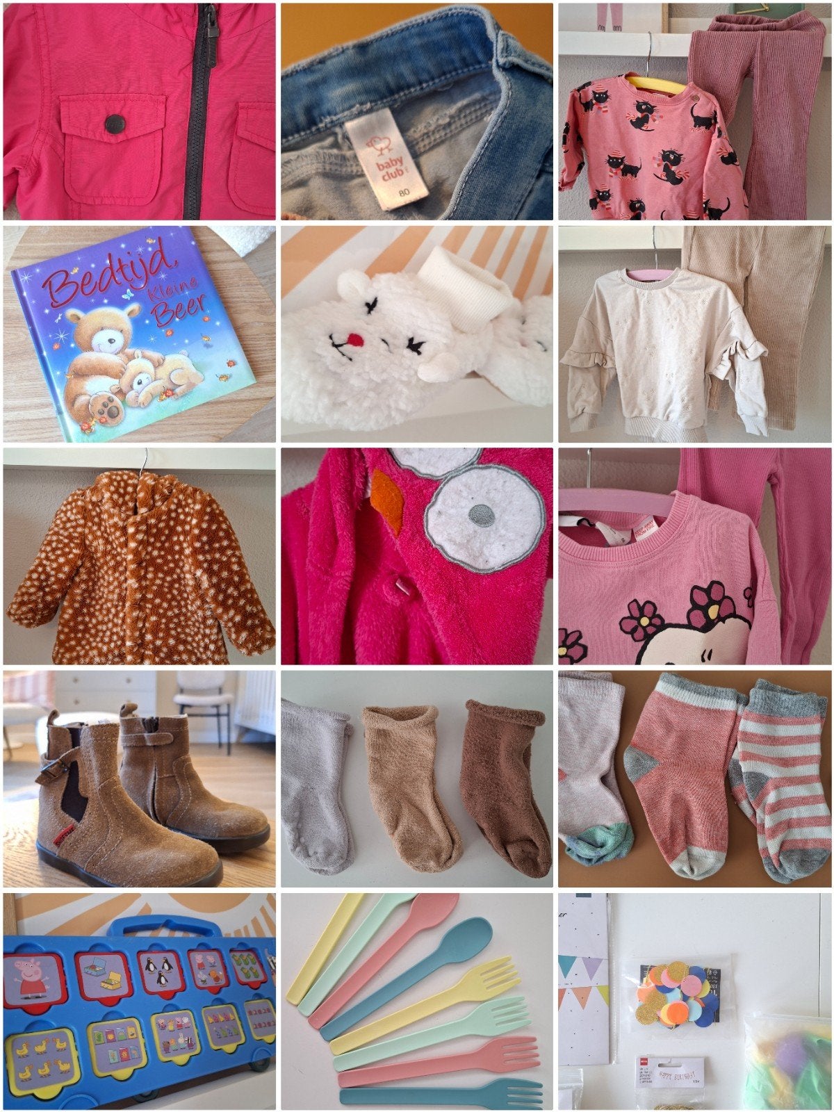Meisjes kleding pakket bundel maat 80 - 86, Ophalen of Verzenden, Maat 80
