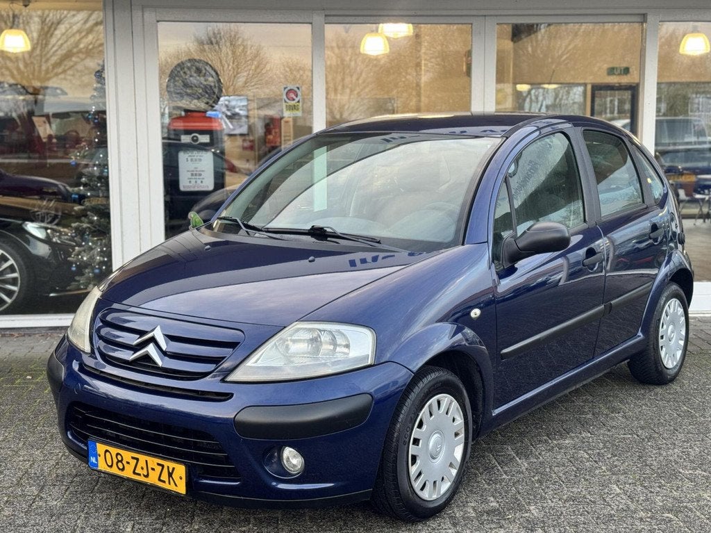 Citroen C3 1.4i 75pk,Ligne Prestige,Elek pakket,cpv,trekhaak, Auto's, Citroën, Voorwielaandrijving, Zwart, 4 cilinders, CNG (Aardgas)