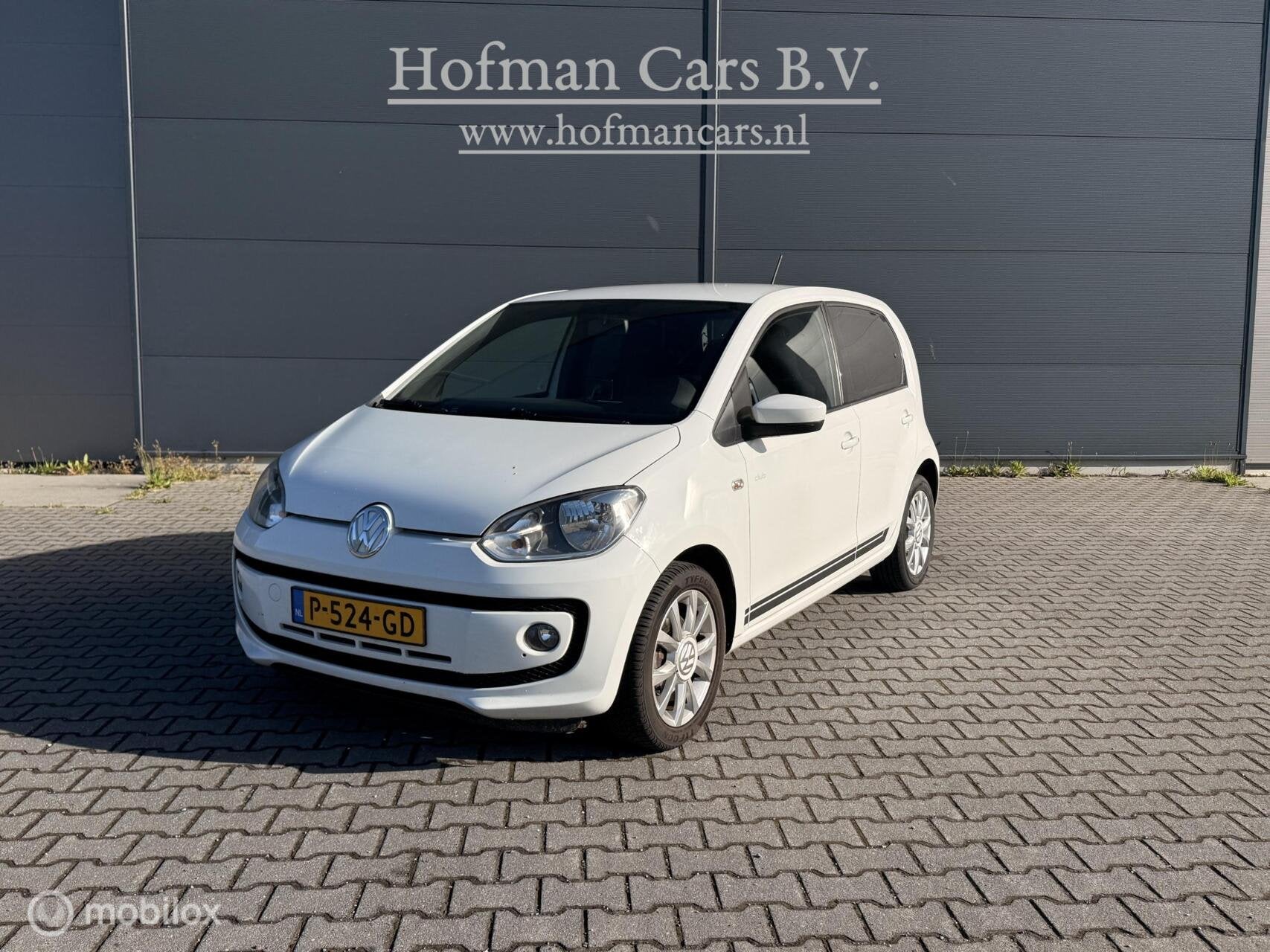 Volkswagen up! 1.0 Club up! BlueMotion 5-Deurs | LMV | Getin, Voorwielaandrijving, Stof, Gebruikt, Wit