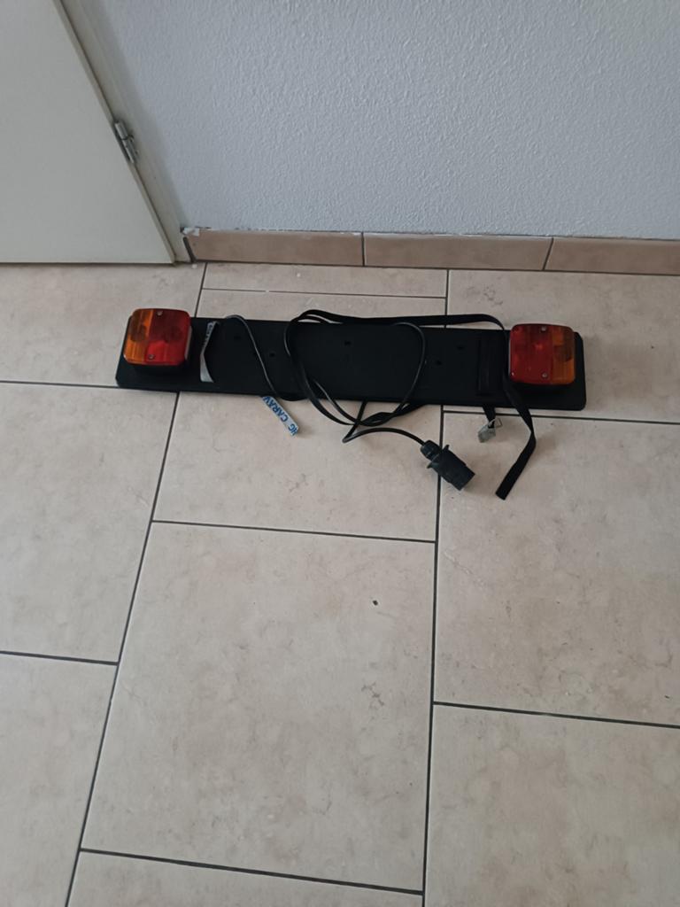 Verlichtingsbalk voor aanhanger of fietsendrager, Ophalen of Verzenden, Gebruikt