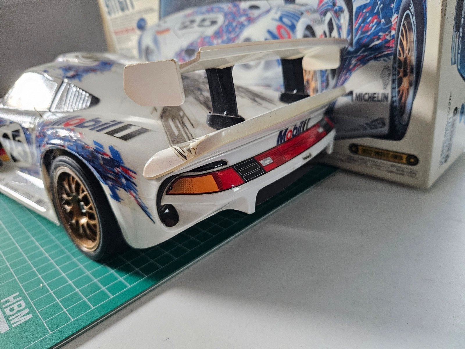 Tamiya Porsche GT1 TA03RS #58193 - 1997 RC Model, Elektro, Ophalen of Verzenden, Zo goed als nieuw, Schaal 1:10