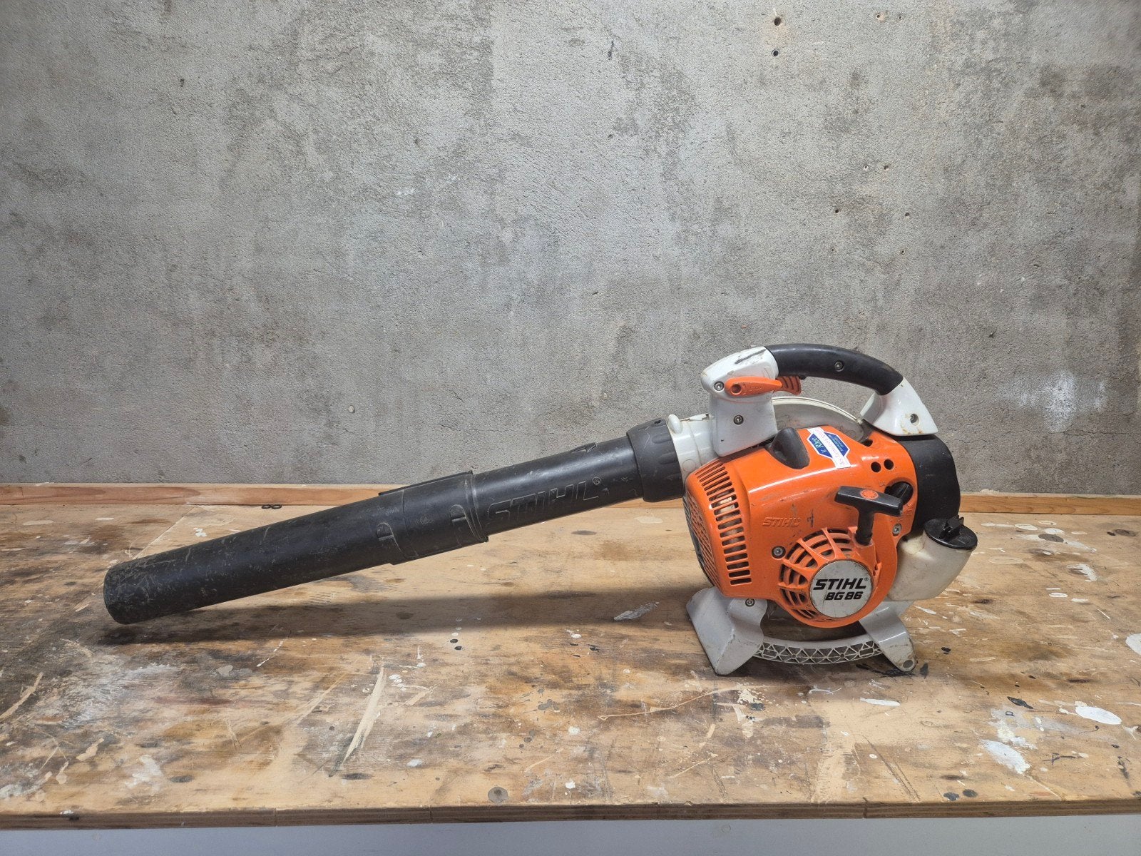 Stihl BG 86 bladblazer, Tuin en Terras, Ophalen, Gebruikt, Handgedragen, Stihl