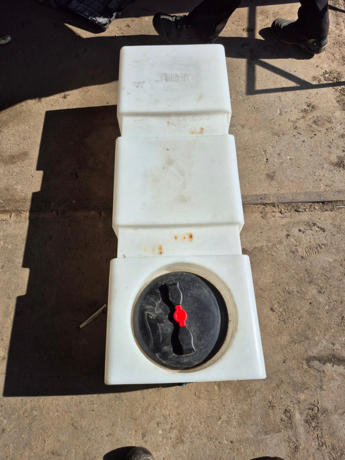 Camper Watertank 130l, Ophalen