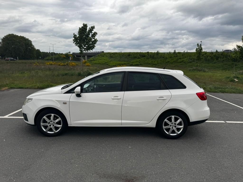 Seat Ibiza 1.2TDI 55KW Ecomotive ST 2010 Wit, Auto's, Seat, Voorwielaandrijving, Euro 5, Stof, 1199 cc